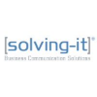 [solving it]