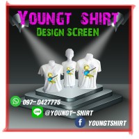 Youngtshirt เสื้อยืดสกรีนลายราคาถูกสุดๆ