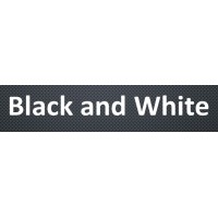 Black and White